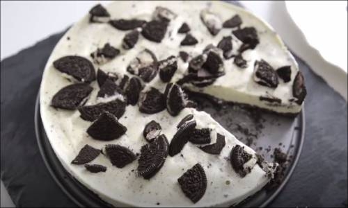 Oreo'lu Dondurma Pastası Tarifi 