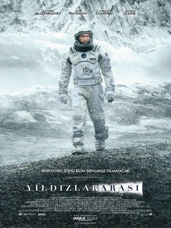 Yıldızlar Arası Interstellar Muhteşem Bir Film