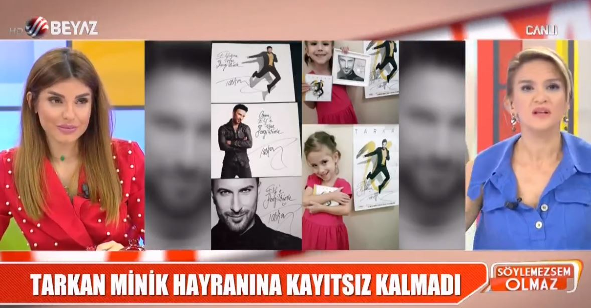 Tarkan, Minik Hayranına Kayıtsız Kalmadı