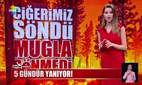 Ciğerimiz söndü Muğla sönmedi!