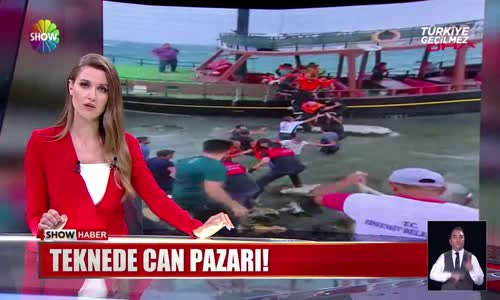 Teknede can pazarı!