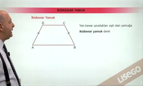 EBA GEOMETRİ LİSE  YAMUK-İKİZKENAR YAMUK