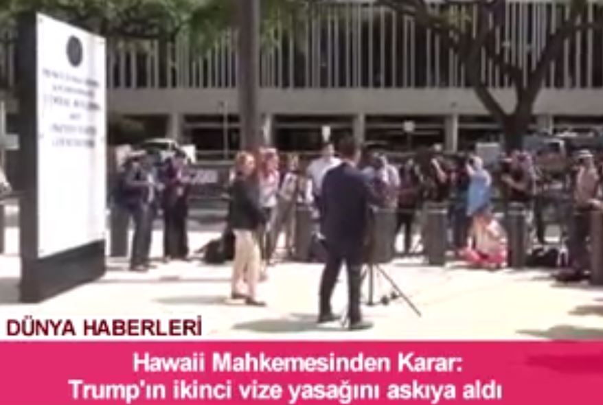 Hawaii Mahkemesi Trump'ın İkinci Vize Yasağını Askıya Aldı