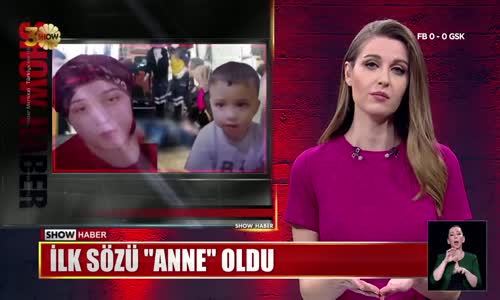 İlk sözü ''anne'' oldu