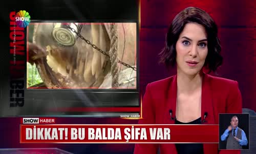 Dikkat! Bu balda şifa var