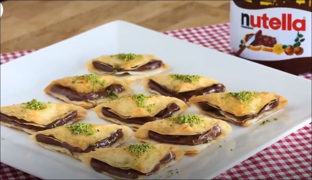 Nutella'lı Baklava Tarifi 