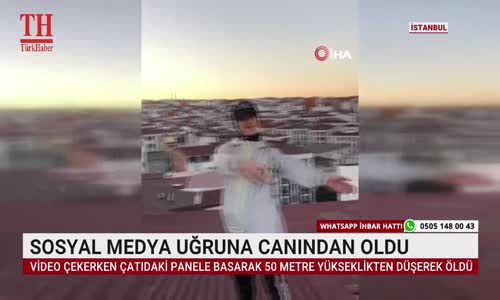 SOSYAL MEDYA UĞRUNA CANINDAN OLDU