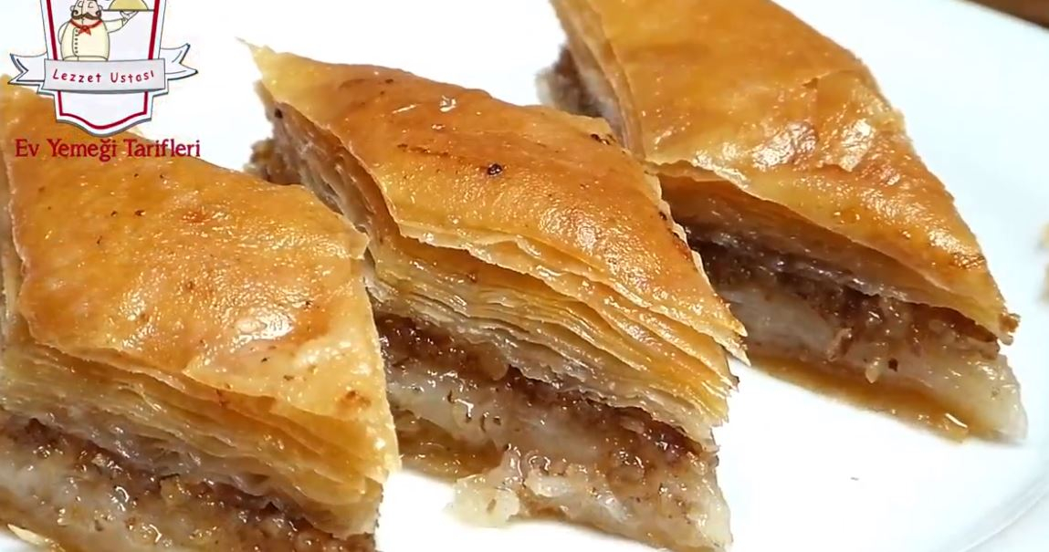 Baklava Tarifi El Açması Cevizli Ev Baklavası Tarifi