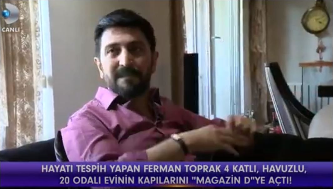 Ferman Toprak Evinin Kapılarını Magazin D'ye Açtı 15 Şubat 2018