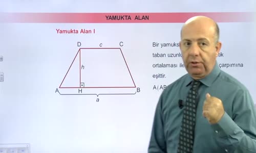 EBA GEOMETRİ LİSE YAMUK-YAMUKTA ALAN 1