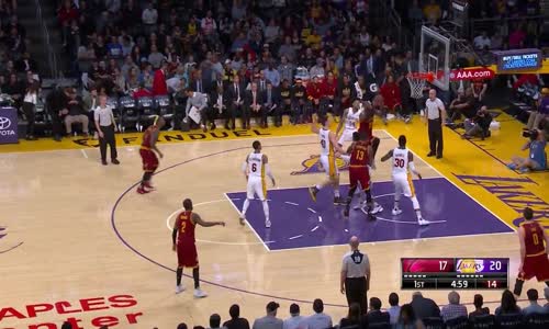 Lebron James'ten Los Angeles'ta 34 Sayı, 6 Ribaund & 7 Asist