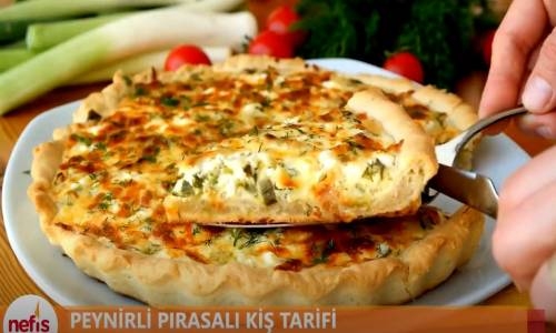 Pırasalı Kiş Tarifi