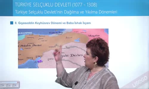 EBA TARİH LİSE - TÜRKİYE TARİHİ - TÜRKİYE SELÇUKLU DEVLETİ - TÜRKİYE SELÇUKLU DEVLETİ'NİN DAĞILMA VE YIKILMA DÖNEMLERİ