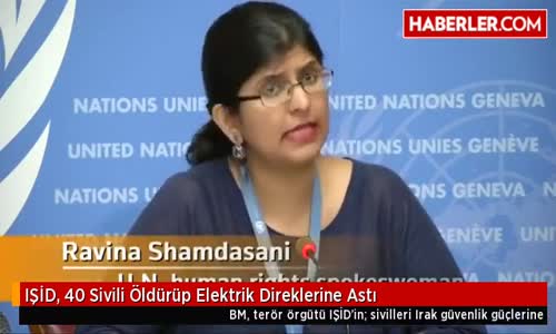 Bm, terör örgütü Işid'in Sivilleri Öldürerek Cansız Bedenlerini Elektrik Direğine Astığını Duyurdu.