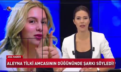  Aleyna Tilki Amcasının Düğününde Şarkı Söyledi!