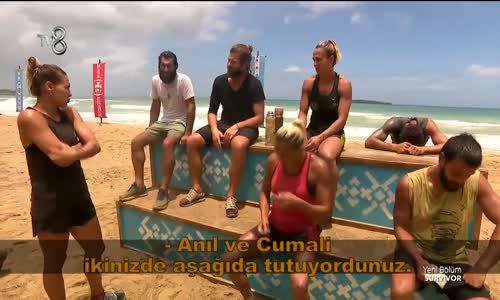 Yağmur Ve Anıl Oyunun Ardından Tartıştı Bana Emir Kipiyle Konuşma 48. Bölüm Survivor 2018 