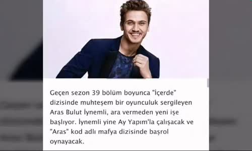 Aras Bulut İynemli'nin Yeni Projesi Yine Mafya Filmi