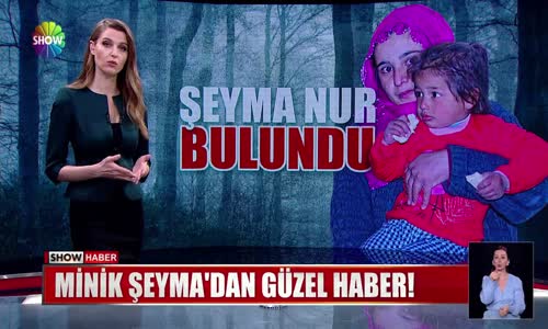 Minik Şeyma'dan güzel haber!