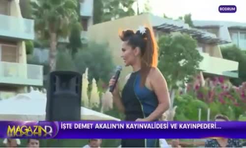 Demet Akalın 'dan Kayınvalidesi Ve Kayınpederine Özel Konser