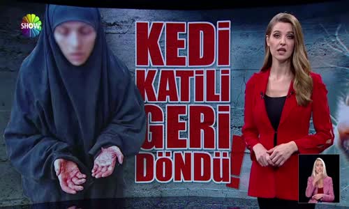 O cani kadın yine ortaya çıktı! 