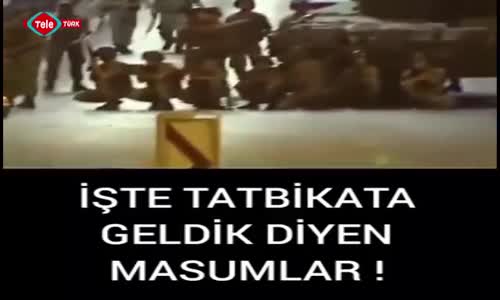 Medyanın Darbe Gecesi Yayınlamadığı Video 15 Temmuz  Teletürk Uhd