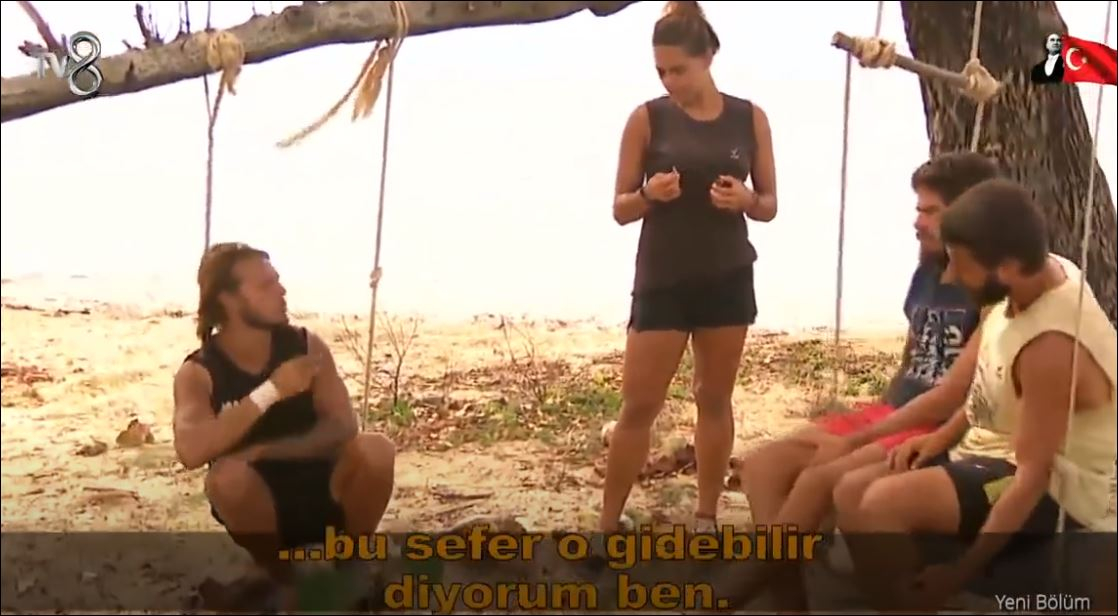 Sema Ve Adem Sahra'nın Elenmesini İstemiyor 53. Bölüm Survivor 2018