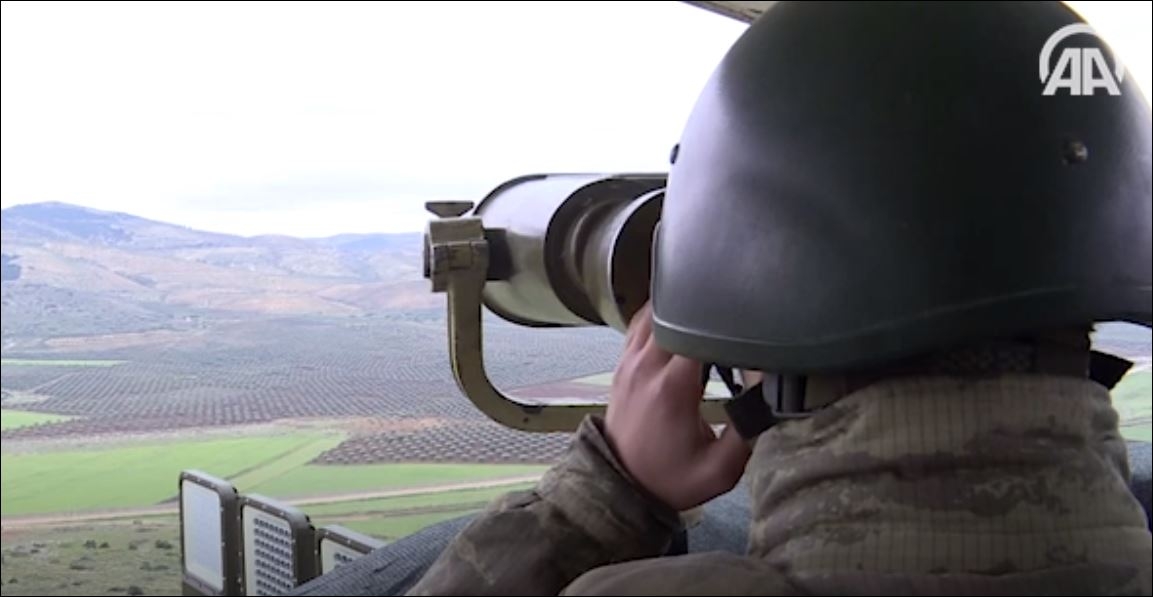 Atak'lar Yerli Üretim Cirit'le Afrin'deki Hedefleri Vurdu 