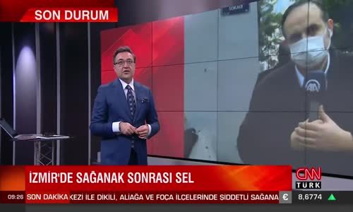 İzmir'i sağanak sonrası sel vurdu! 