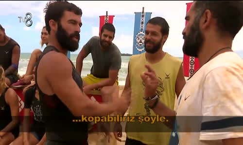 Ümit Karan Hakan'a Sahada Yanıt Vermek İstiyor 37.Bölüm Survivor 2018 