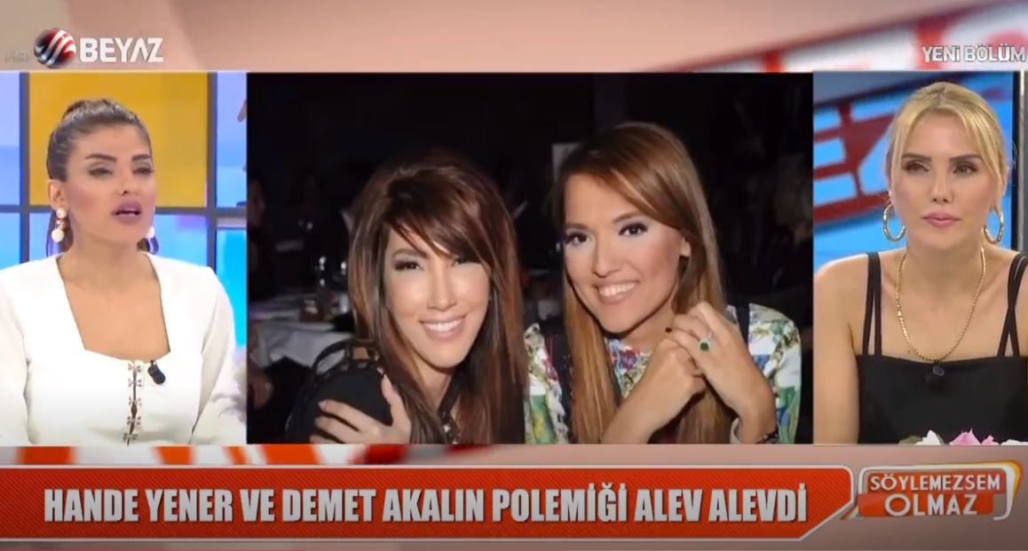 Hande Yener Ve Demet Akalın Polemiği Alev Alevdi