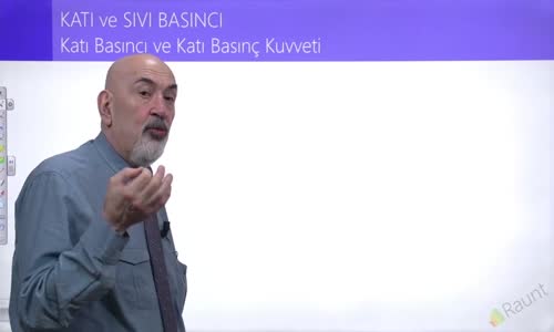 EBA FİZİK LİSE -BASINÇ - KATI BASINCI VE KATI BASINÇ KUVVETİ