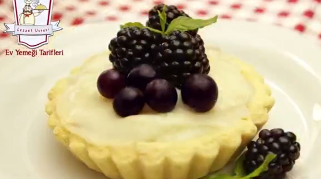 Meyveli Mini Tart Tarifi  Tart Hamuru Nasıl Yapılır 