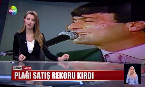 Plağı satış rekoru kırdı 