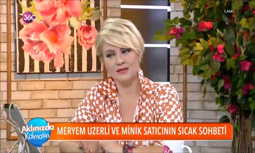 Meryem Uzerli Ve Minik Satıcının Sıcak Sohbeti