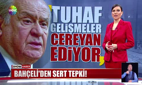 Bahçeli'den sert tepki! 