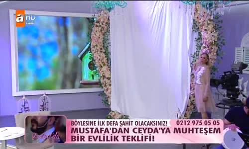 Esra Erolda-Mustafanın Ceydaya Evlilik Teklifi