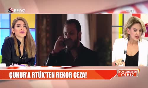 Kimse Bunu Beklemiyordu Çukur Dizisine RTÜK'ten Rekor Ceza