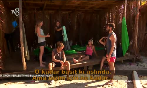 Anıl Ailelerimizle Konuşmak Açlığımızı Unutturdu 45.Bölüm Survivor 2018 