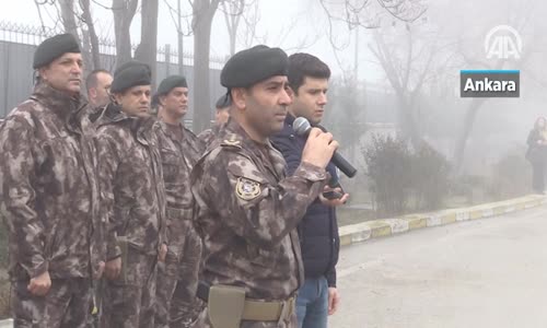 Özel Harekat Polisleri Dualarla Afrin'e Uğurlandı 