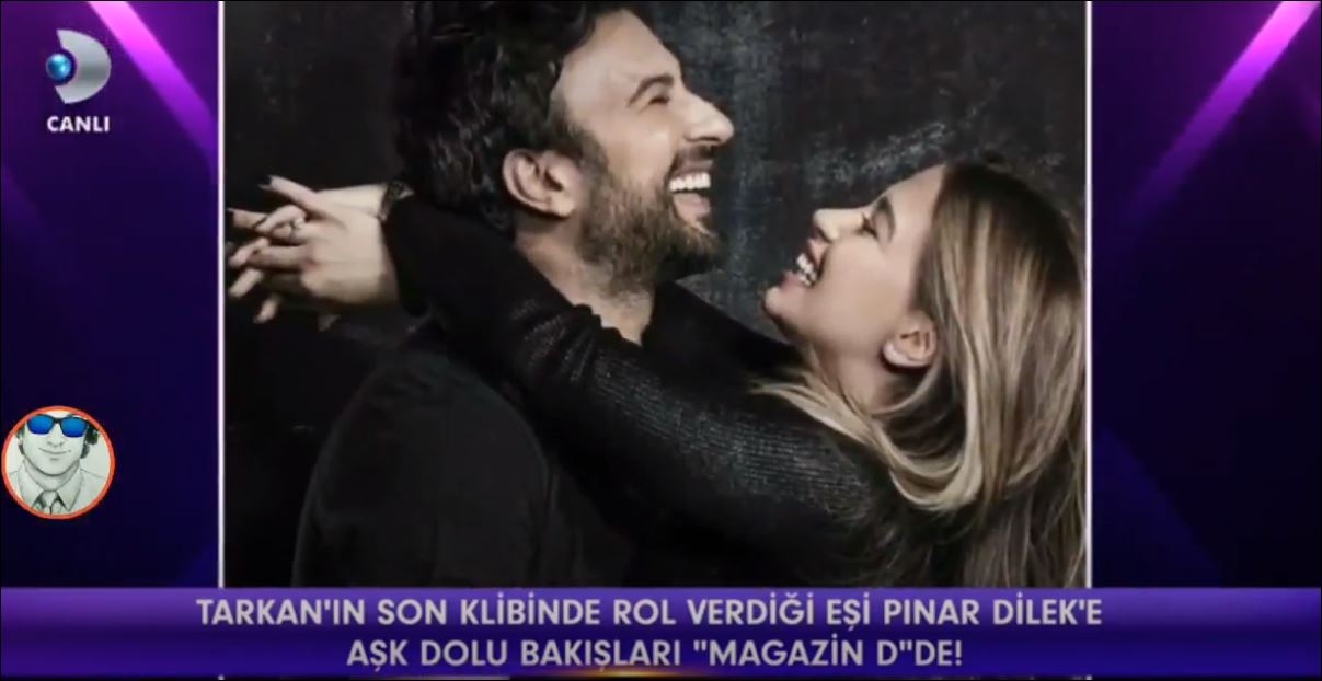 Tarkan'ın Eşi Pınar Dilek'e Aşk Dolu Bakışları Ve Beni Çok Sev Klibi