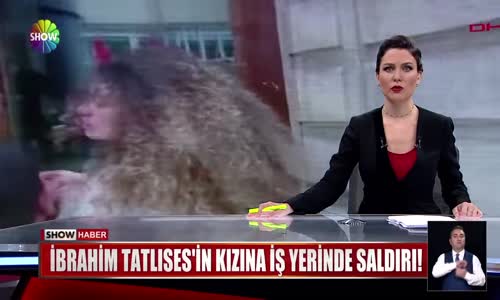 İbrahim Tatlıses'in kızına iş yerinde saldırı!