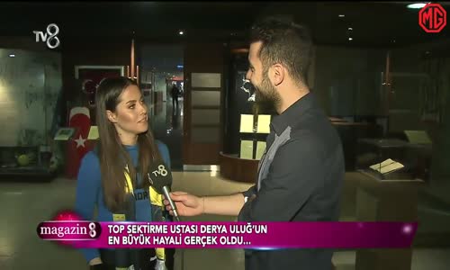 Derya Uluğ'un En Büyük Hayali Gerçek Oldu; Derya Uluğ'dan Muhteşem Şov