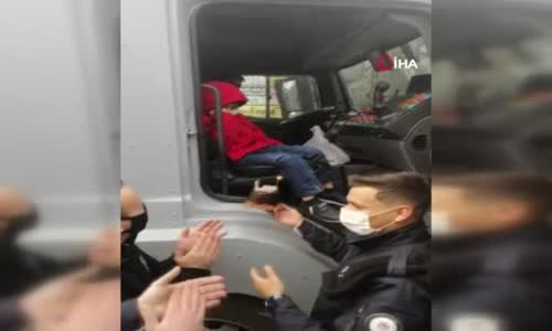 Engelli çocuğun polis olma hayali gerçek oldu 