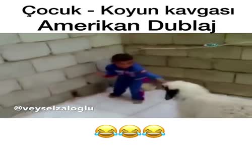 Çocuk - Koyun Kavgası - Amerikan Dublaj