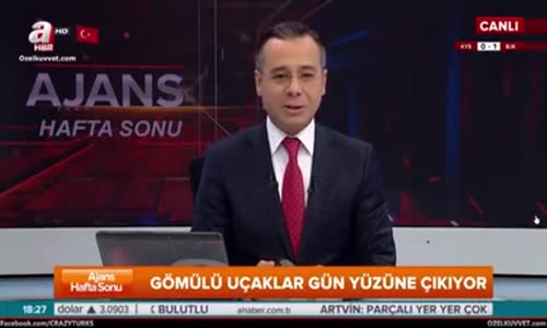 Kayseride 50 Gömülü Savaş Uçağı Bulundu