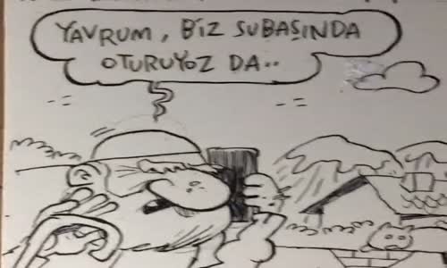 Köpek Mağduru Yaşlı Amca (Karikatürlü Anlatım)