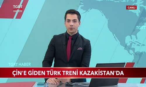 Çin'e Giden Türk Treni Kazakistan'da 