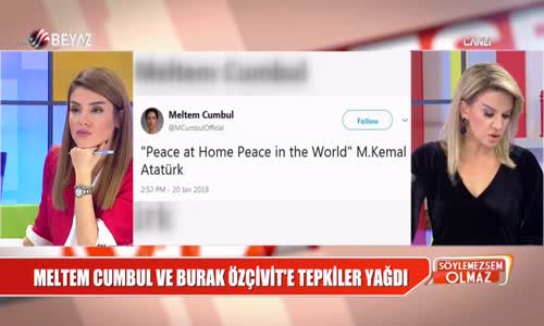 Meltem Cumbul'un Afrin Paylaşımına Tepki Yağdı