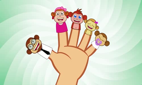 Parmak Ailesi Maymunlar - Finger Family Türkçe 