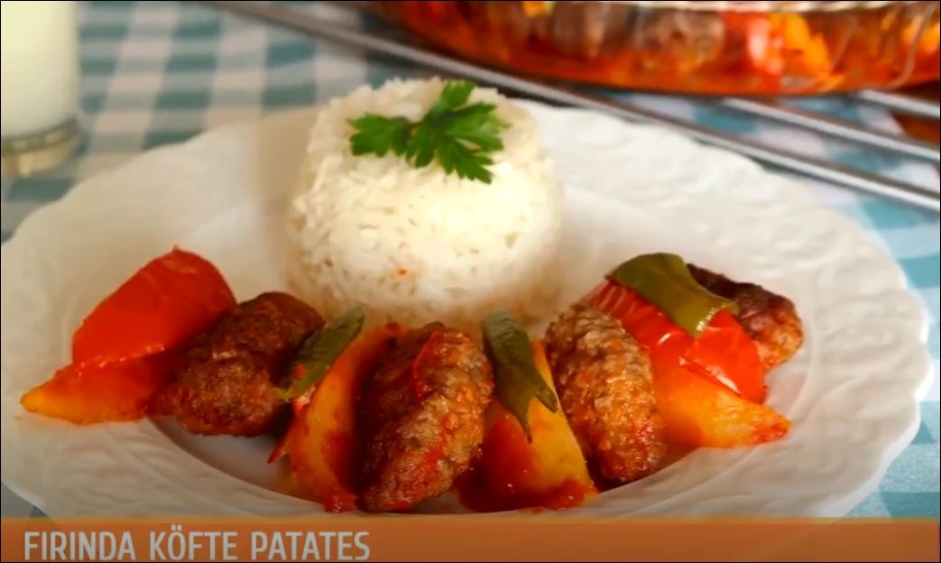 Fırında Köfte Patates 